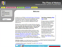 Tablet Screenshot of flowofhistory.com